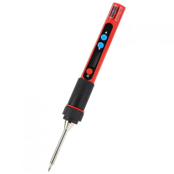 Electric Soldering Iron USB Soldering Iron Digital Thermostat Lead‑Free Hand Power Tool Set Adjustable Temperature
